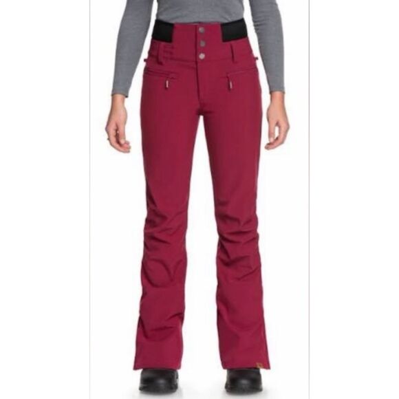 Roxy Pink Snow Pants Womens XS Waterproof Insulated Ski Snowboard Winter - Picture 1 of 15